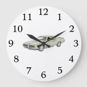 Pontiac GTO 1969 Judge Große Wanduhr