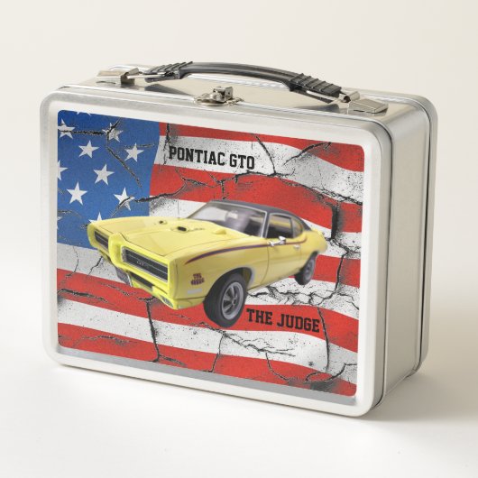 Pontiac GTO - die Jury Metal Lunch Box (Vorderseite)