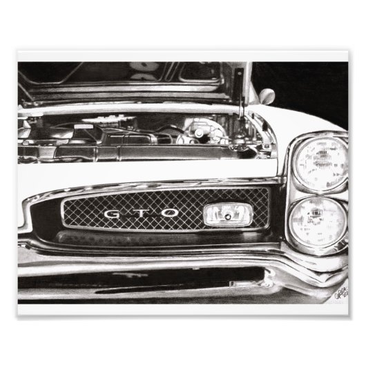Pontiac GTO Fotodruck (Vorne)