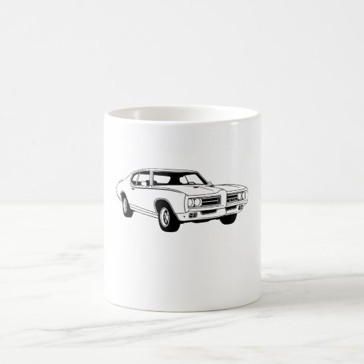 PONTIAC GTO JUDGE 1969 2 KAFFEETASSE (Mittel)