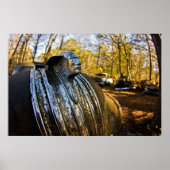 Pontiac Indian Metal Hood Ornament Poster (Vorne)