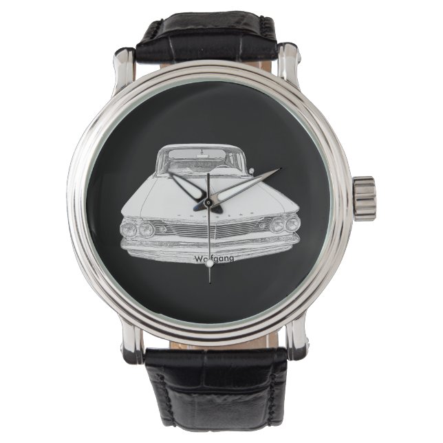 Pontiac mit Namen Armbanduhr (Vorderseite)