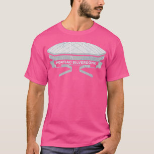 Pontiac Silverdome T - Shirt - Retro Football Löwe