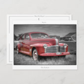 Pontiac Streamliner '41 Postkarte (Vorne/Hinten)
