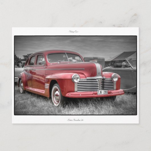 Pontiac Streamliner '41 Postkarte (Vorderseite)