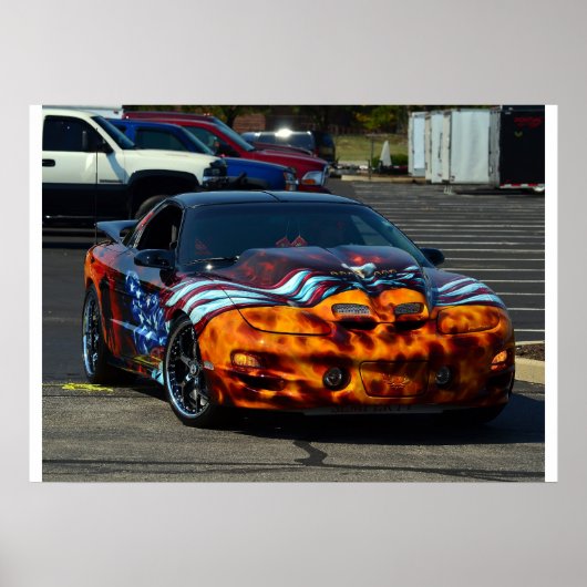 Pontiac Trans Am Ram Air Poster (Vorne)