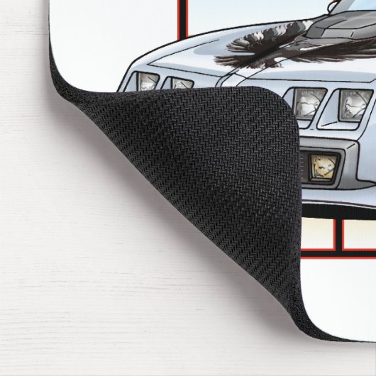 Pontiac-Transport 1979 morgens Mousepad (Ecke)