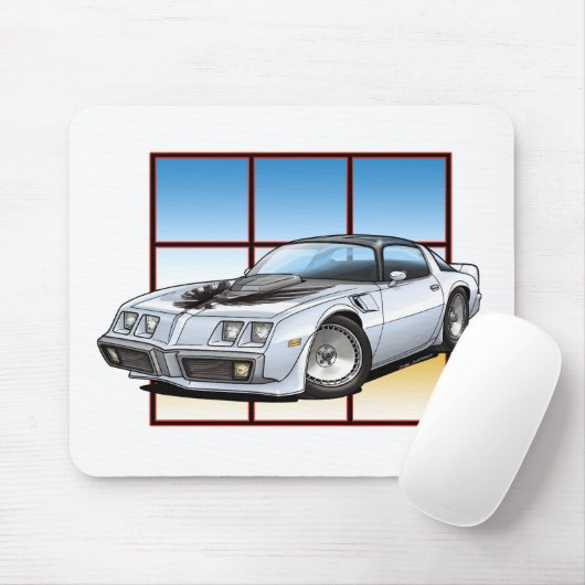 Pontiac-Transport 1979 morgens Mousepad (Mit Mouse)