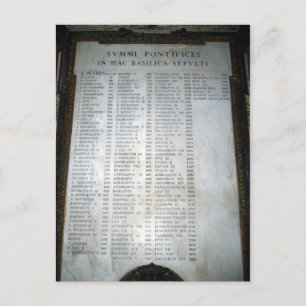 Pontifikatoren Postkarte