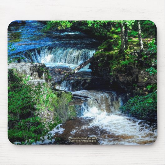 Pontneddfechan Falls Walking Trail - Wales Mousepad (Vorne)