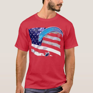 PONTOCENTRAL PARAGLIDING U_._S_._A T-Shirt