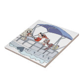 Ponton-Boot Fliese (Seite)