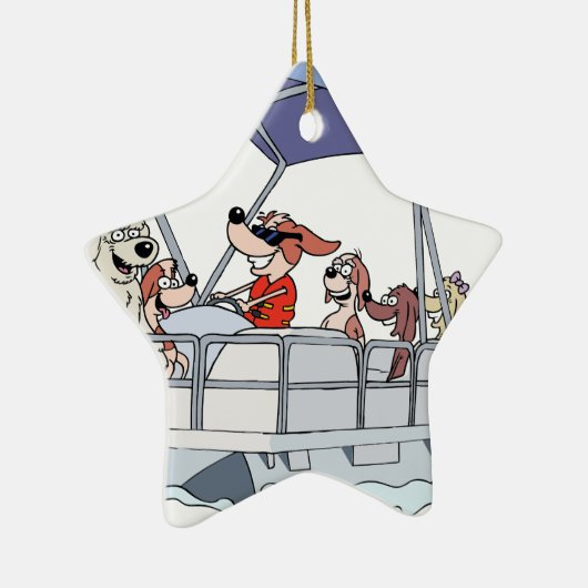 Ponton-Boot Keramikornament (Rechts)