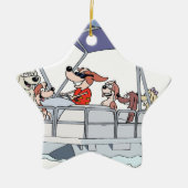 Ponton-Boot Keramikornament (Vorne)