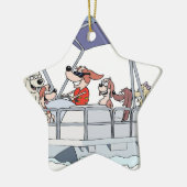 Ponton-Boot Keramikornament (Links)