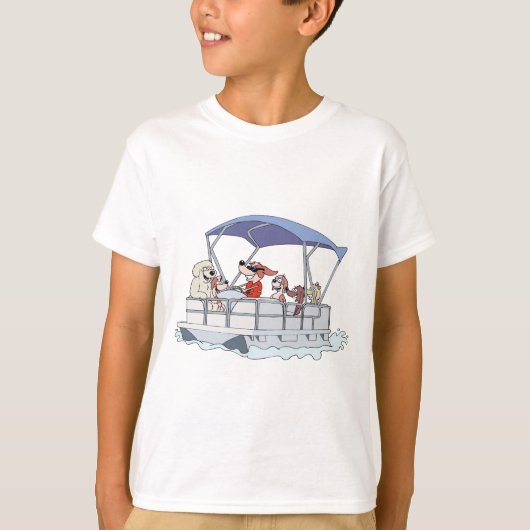 Ponton-Boot T-Shirt (Vorderseite)