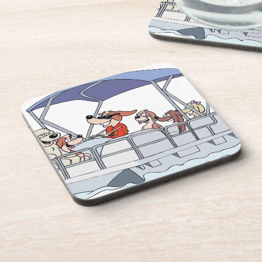 Ponton-Boot Untersetzer (Linke Seite)