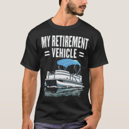 Pontoniere Mein Ruhestandsfahrzeug Lustig Segeln T-Shirt