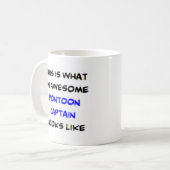 Pontonkapitän, phantastisch kaffeetasse (Vorderseite Links)