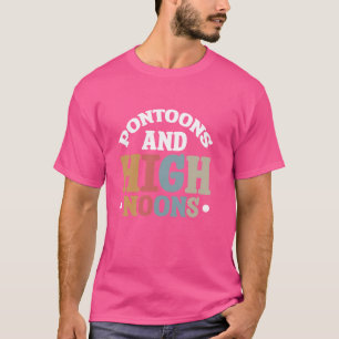 Pontons und hohe Noonen T-Shirt