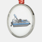 Pontonspass Silbernes Ornament (Links)