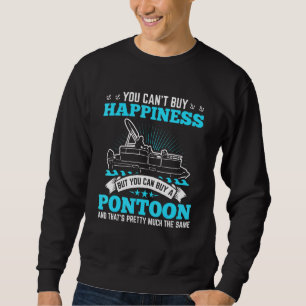 Pontoon Boat Captain Pontooning Boating kaufen Pon Sweatshirt