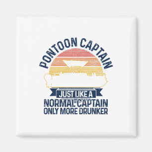 Pontoon Boat Funny Gift Magnet