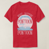 Pontoon Boat T-Shirt (Design vorne)