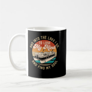 Pontoon Boot Kapitän und Zubehör für Geschenke Kaffeetasse