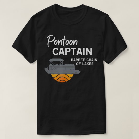 Pontoon Captain, Barbee Chain of Sees T-Shirt (Design vorne)