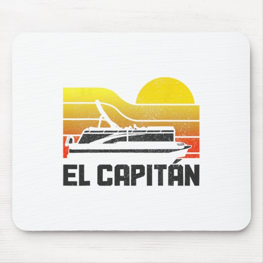 Pontoon Captain El Capitan Pontooning Vint Mousepad (Vorne)