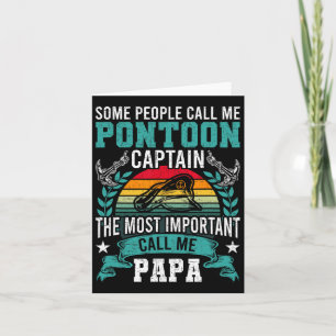 Pontoon Captain Papa Pontooning Bootfahren Karte