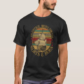 Pontoon Captain T-Shirt Deco Boats und Hoes Funny (Vorderseite)