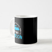 Pontoon Kapitän Bootfahren See Geschenk Kaffeetasse (Vorderseite Links)