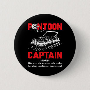 Pontoon Kapitän Definition Lustig Pontoon Boot Boo Button