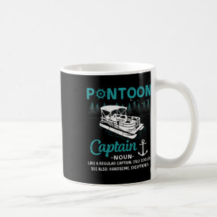Pontoon Kapitän Definition Lustig Pontoon Boot Boo Kaffeetasse