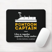 Pontoon Kapitän Definition - Lustige Boots Pontoon Mousepad (Mit Mouse)