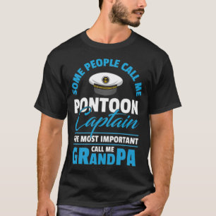 Pontoon Kapitän Opa Vater Pontooning buddha f T-Shirt