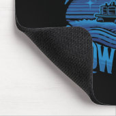 Pontoon Kapitän Pontoon Boot Kapitän Bootfahren 1  Mousepad (Ecke)