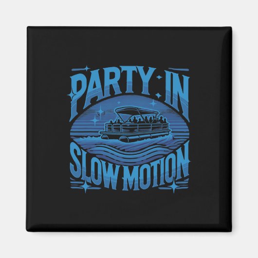 Pontoon Kapitän Pontoonboot Kapitän Boating 1 Magnet (Vorne)