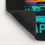 Pontoon Kapitän Vintage Style Pontoonboot Bootfahr Mousepad (Ecke)