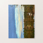 Pontoon Lake Québec. Puzzle (Vertikal)