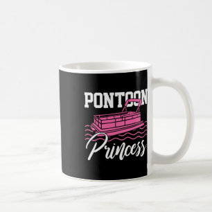 Pontoon Princess Boat Captain Lake Bootspenden Kaffeetasse