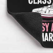 Pontoon Queen Cly Sy und ein bisschen clever Y Mousepad (Ecke)
