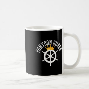 Pontoonboot-Schiffskapitän Geschenk Kaffeetasse