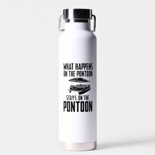 Pontoonboot Trinkflasche