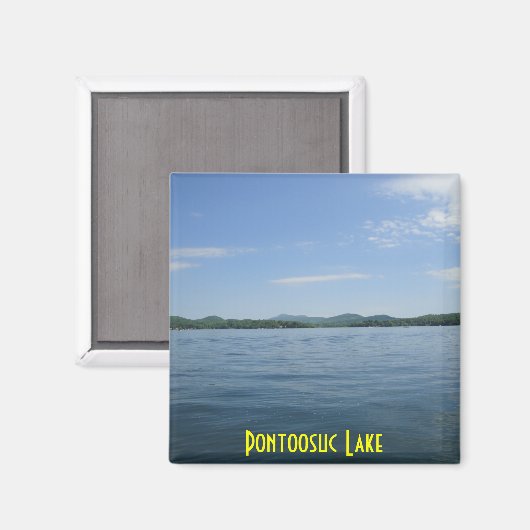 Pontoosuc Lake Magnet (Vorderseite/Rückseite)