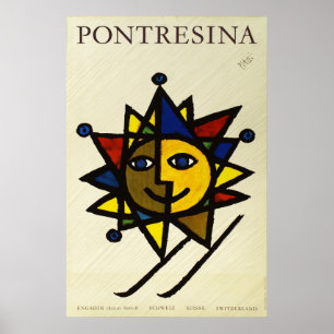 Pontresina, Engadin,Switzerland,Travel Poster