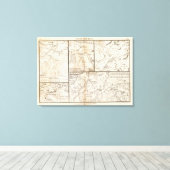 Ponts naturels leinwanddruck (Insitu (Holzboden))