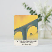 Pontycysyllte Aqueduct, Llangollen, Wales (Stehend Vorderseite)